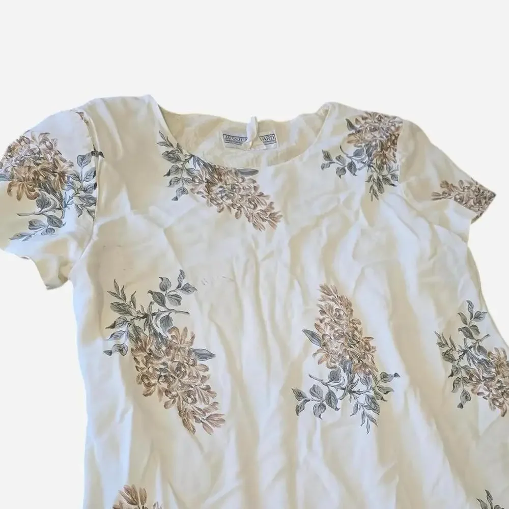 Jessica Howard Kid's cream white T-shirts